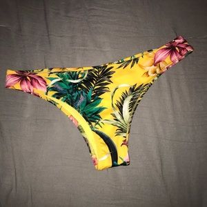 Tropical Leaf Bikini Bottoms